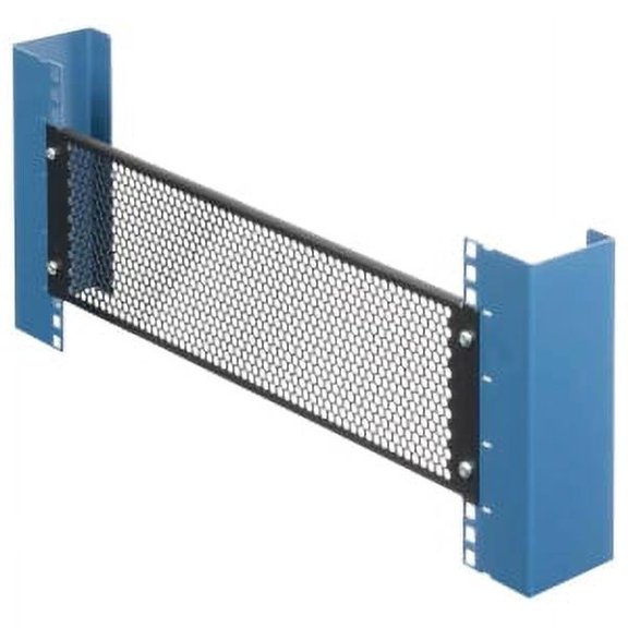 3U VENTED FILLER PANEL WITH STABILITY FLANGES