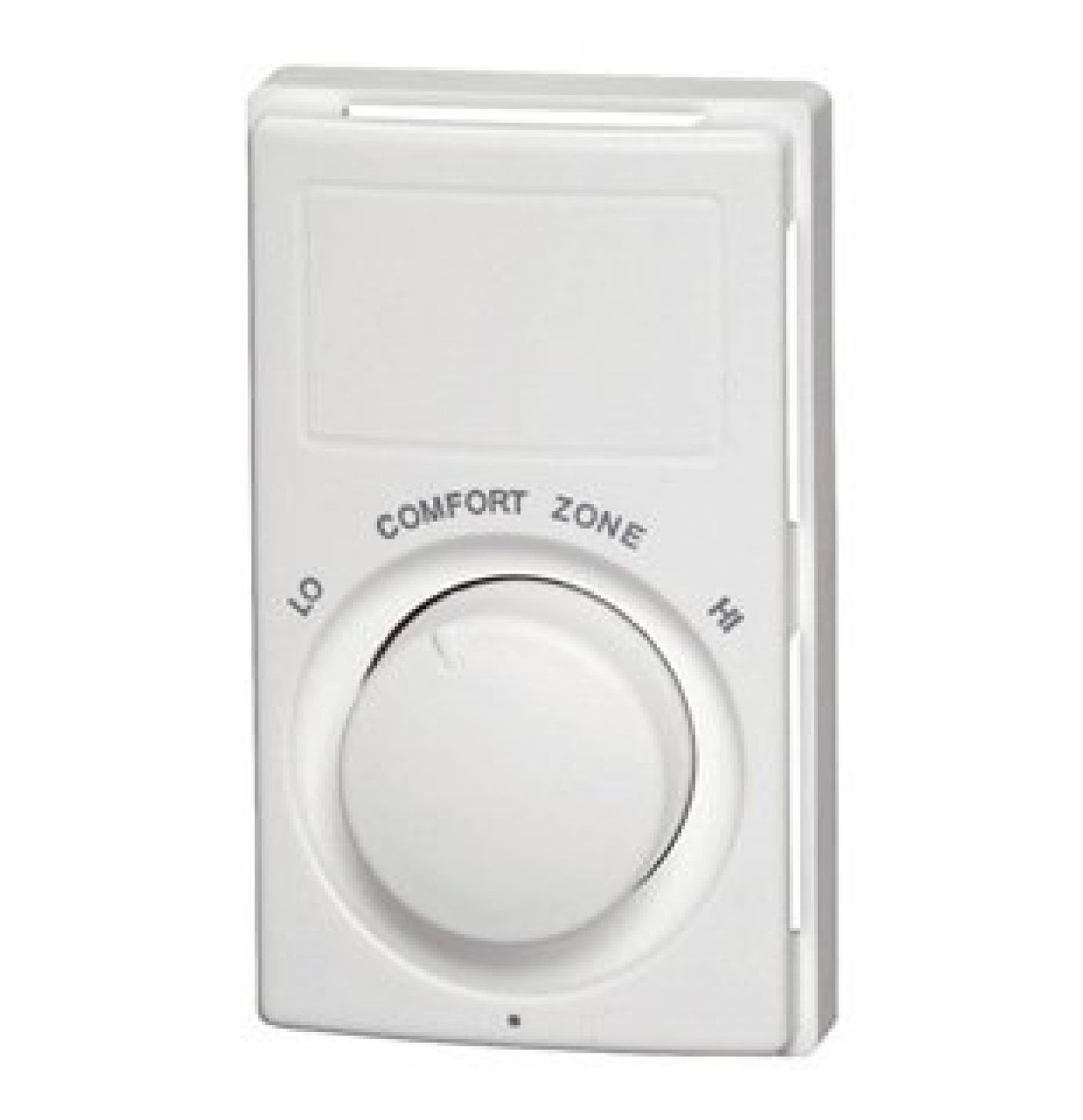 White Mechanical Single Pole Baseboard Heater Thermostat