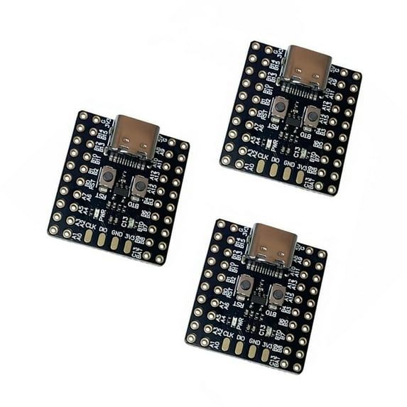 3Units STM32F103C8T6 Microcontroller Cores Boards Two Row Pin LED ...