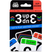 Ok2Win 3UP 3DOWN Card Game - Fast-Paced Easy-to-Learn Family Fun for Ages 7+