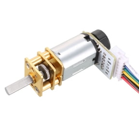 3V 50RPM DC Gear Motor w Encoder Speed Velocity Measurement for Mini DIY