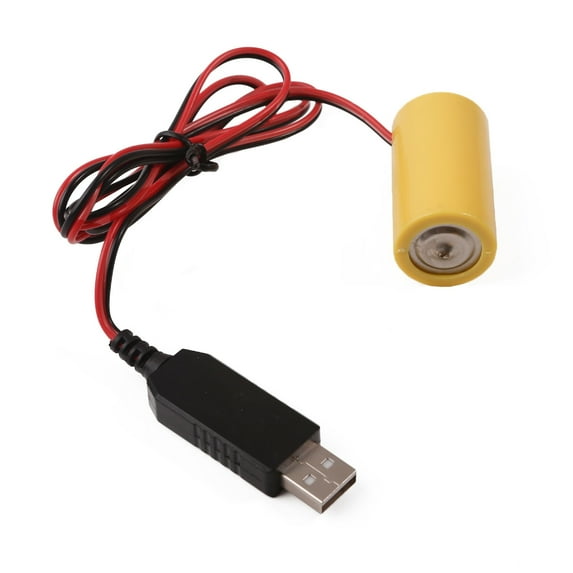 3V Power Converter LR14 C Battery Eliminators Replace 2Pcs 1.5V C Battery