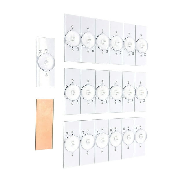 3V SMD Lamp Beads with Optical Lens Fliter for 3265 inch LED TV Repair