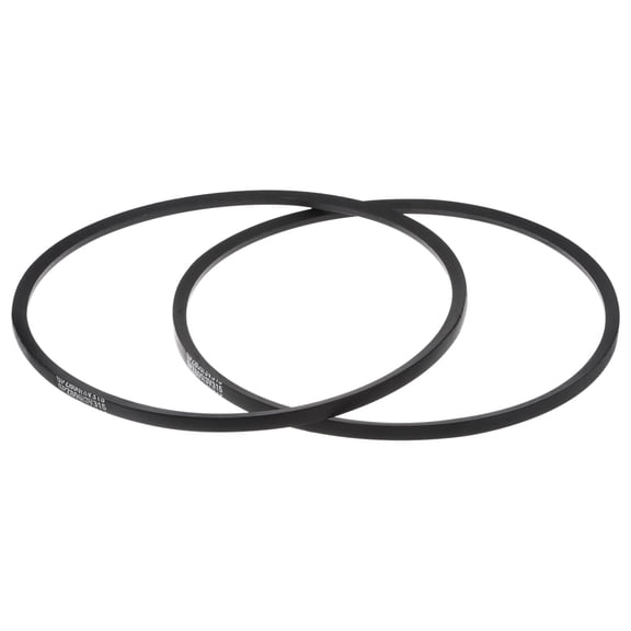 3V750 Rubber V Belts 75" Length x 0.38" Width x 0.31" Thick, Industrial Power Drive Belt, 2 Packs