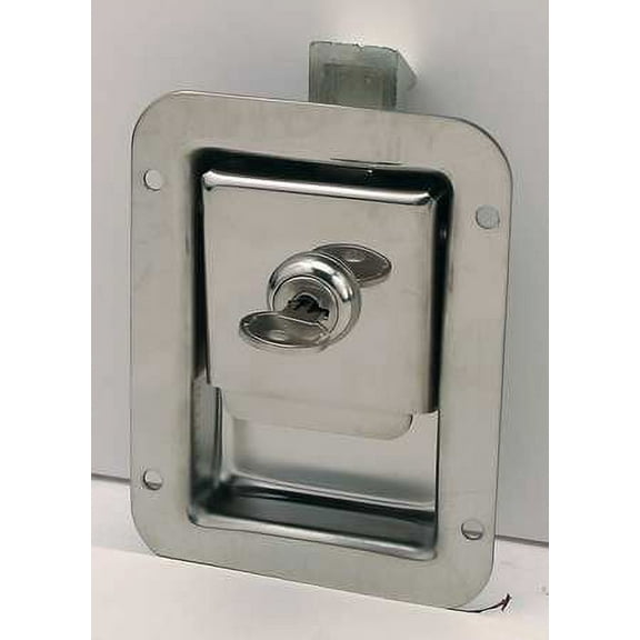 3VUR8 Latch, Flush-Mount, Locking, Paddle