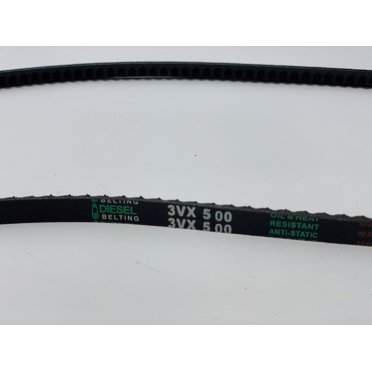 D&D PowerDrive DURA-EXTREME 3VX650 V-Belt – 3/8 X 65 In. Cogged, RMA Rated