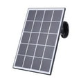 thumbnail image 1 of 3W 5V Solar Charging Panel 9.8ft Charging Cable 2Pin Solar Charging Board for Surveillances Camera Street Solar Lamp, 1 of 8