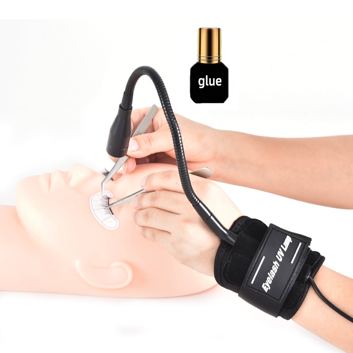 3W/5W custom logo Wristband UV/LED Lamp With Foot Pedal  Uv Eyelash Extension Lamp Manicure UV Lamp