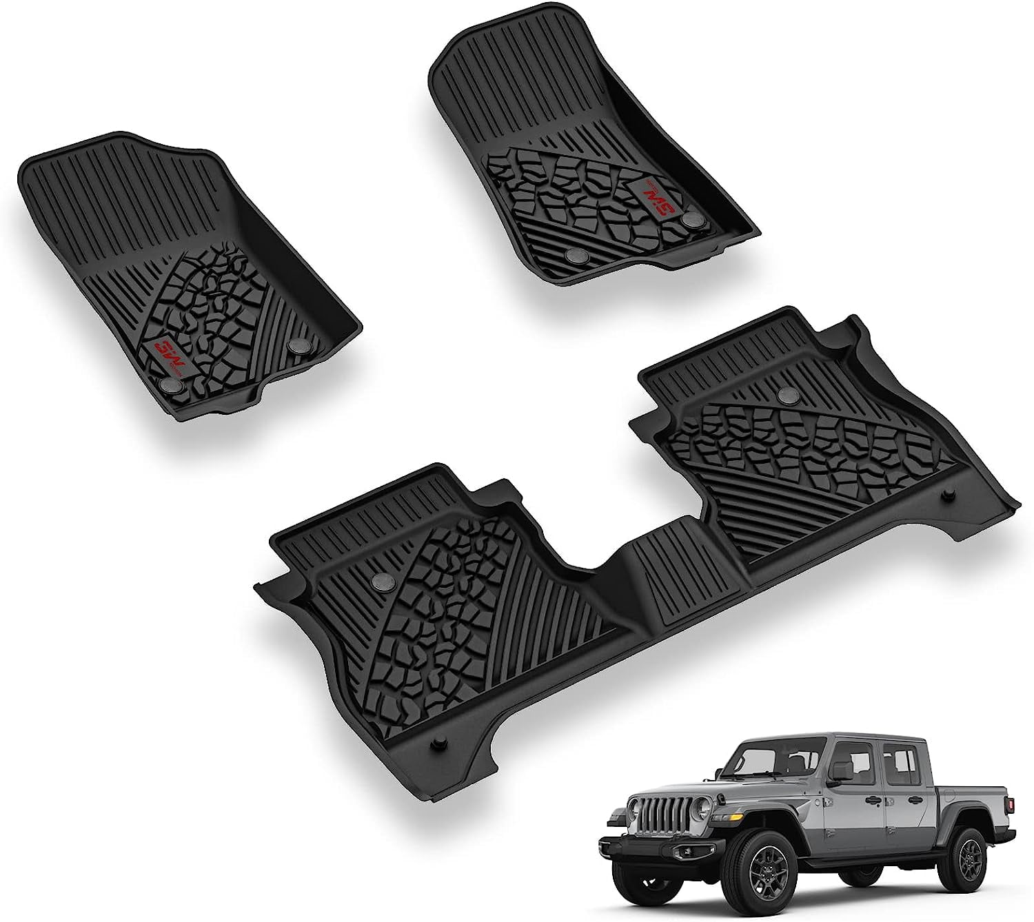 3D Kagu All Weather Floor Liner - GMC Terrain 2018+ - 1st Row 3D Kagu All Weather Floor Liner - GMC Terrain 2018+ - 1st Row
