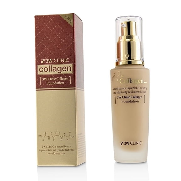 3W Clinic Collagen Foundation - # 23 (Natural Beige) 8278 50ml/1.67oz