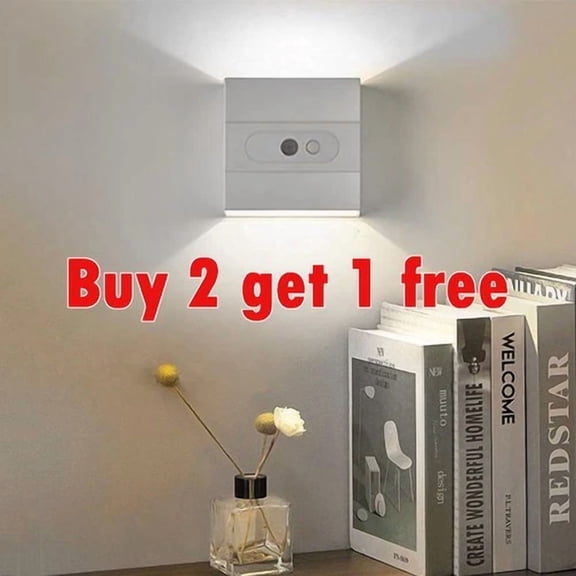 3W Cube Led Wall Light Modern Up Down Sconce Lighting Fixture Lamp Indoor Light