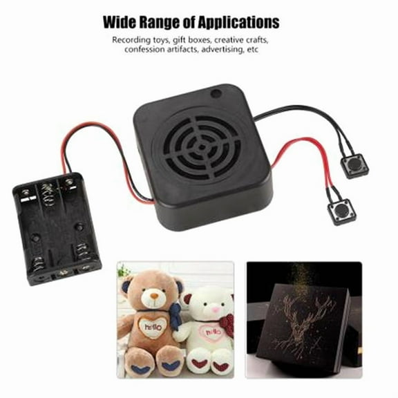 3W DIY Voice Recording Box Message Box Module for Stuffed Animals/Gift/Toy