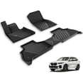 thumbnail image 1 of 3W Floor For BMW X5 2019-2023 Front Rear 2 Rows Carpet Mats Harmless Heavy Duty Custom Fit Floor Mats Liner Black, 1 of 6
