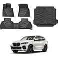 thumbnail image 1 of 3W Floor Mats & Cargo Liner for BMW X5 2019-2024 , TPE All Weather Custom Fit Floor Liner & Cargo Mats for BMW X5 40i 50i 45e M50i M (Only for 5 Passenger Seat), 1 of 11