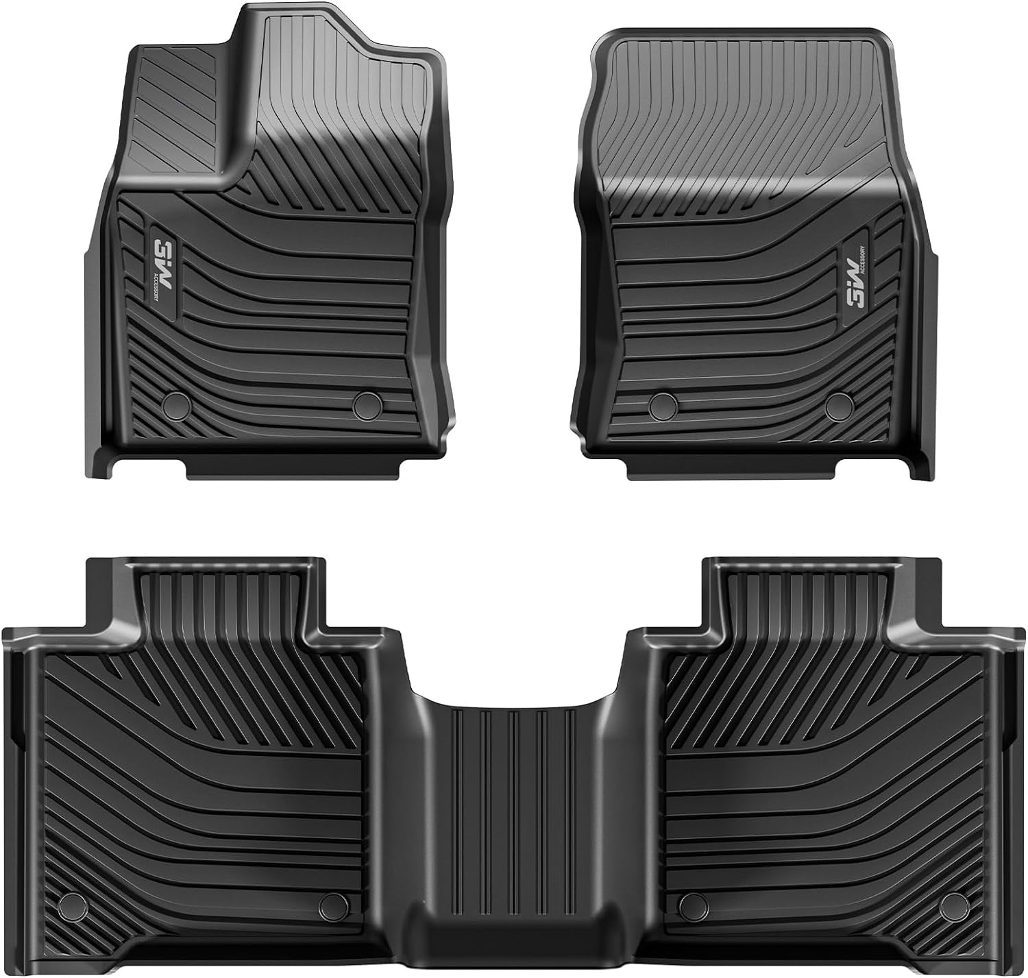 3D Kagu All Weather Floor Liner 1st, 2nd & 3rd Row - Chevy Tahoe 2015+ 3D Kagu All Weather Floor Liner 1st, 2nd & 3rd Row - Chevy Tahoe 2015+