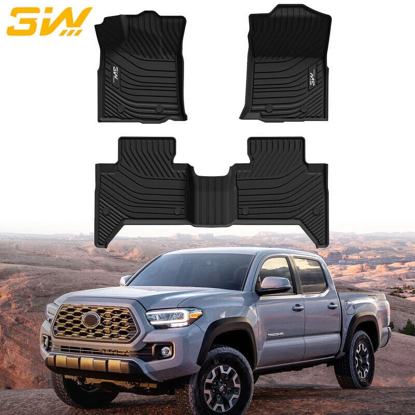 Toyota Tacoma Floor Mats - Bison Tonneau Covers