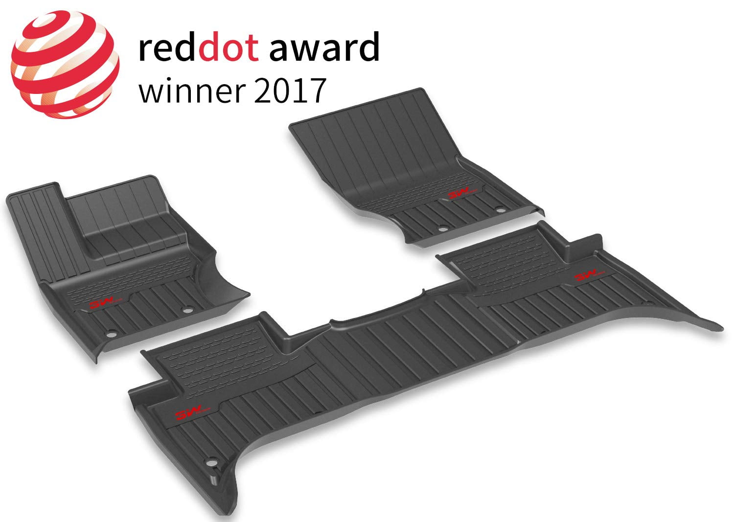 3W Floor Mats for Range Rover Evoque (20142019) Heavy Duty