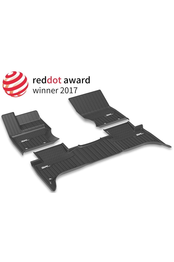 Floor Mats for Range Rover Sport (2014-2020) - Car Mats with Non-Toxic Odorless TPE All Weather Heavy Duty Custom Fit Floor Mats Liner (not for Range/Land Rover Discovery Sport), Black