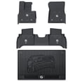 thumbnail image 1 of 3W Floor Mats and Trunk Mat for Mercedes Benz G Class (2019-2023), TPE All Weather Custom Fit Floor Liner and Car Mat for Benz G Class,1st & 2nd Row with Trunk Mat Full Set TPE Car Mats, 1 of 8