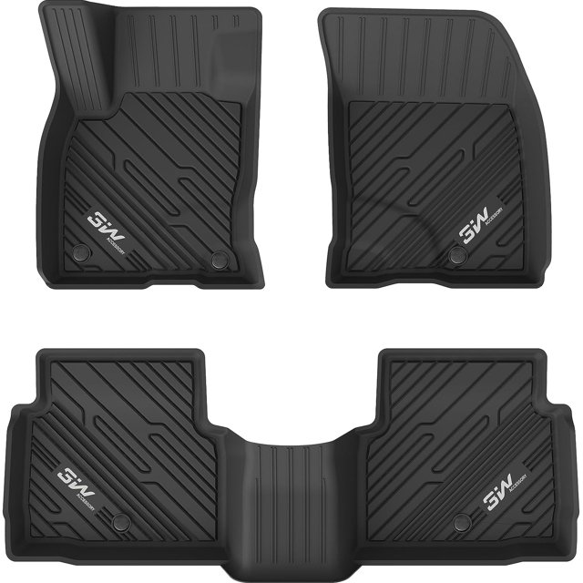 3W Floor Mats for Ford Escape 20202023(NO Hybrid), Custom Fit Floor