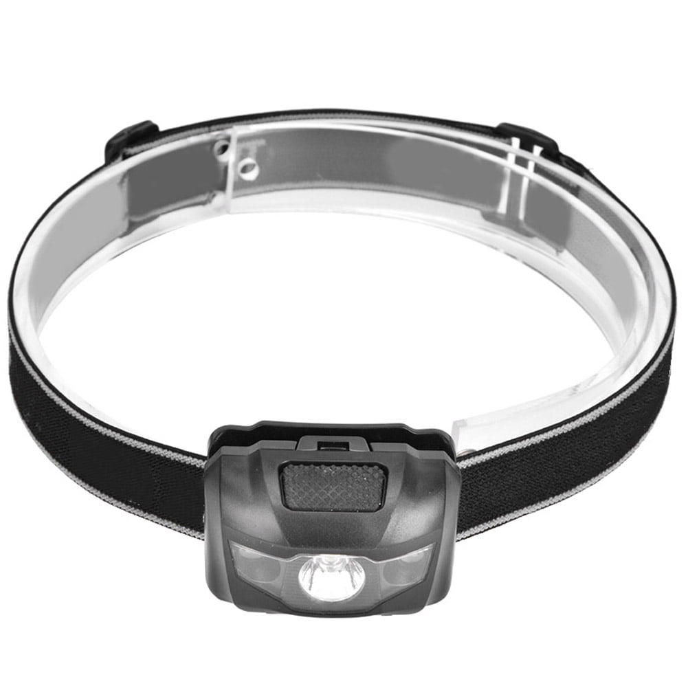 3W LED Headlamp Red and White Lights Fishing Headlight for Outdoor