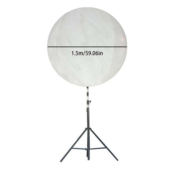 3W LED Inflatable Balloon with Tripod Stand, 6000K Color Temperature, Inflatable Balloon Light for Displaying