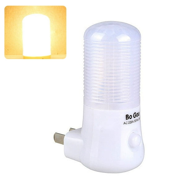 3W LED Wall Plug-in Night Light Baby Bedroom Hallway Nursery Lamp Home Decor