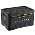 thumbnail image 1 of 3W Versatile Folding Storage Box Automotive Organizers, Black, 1 of 2