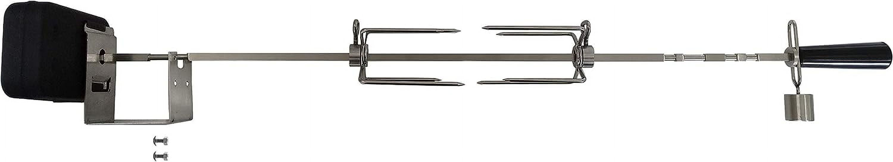 3WSS48B Stainless Steel Grill Rotisserie Kit With er 300