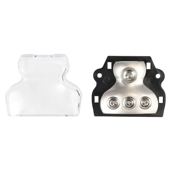 3Way Distribution Block Car Audio Power Wire Splitter 1*0 Gauge in 3*4 Gauge Out TAPDRA Spare Part