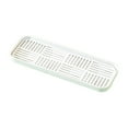 thumbnail image 1 of 3White 2 Tier Soap Dish Holder With Drainage Holes Large Rectangular Soap Box Stackable Detachable Tray For Bathroom Kitchen Sink Countertop Organization Keeps Soap Dry Clean, 1 of 6