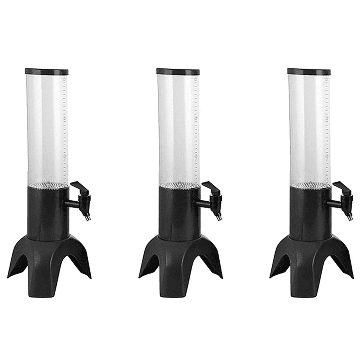 Beer Tower with Light and Ice Tube Single Unit