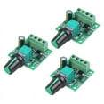 thumbnail image 1 of 3X 1.8V 3V 5V 6V 7.2V 12V 2A 30W DC Motor Speed Controller (PWM) 1803BK Adjustable Driver Switch, 1 of 5