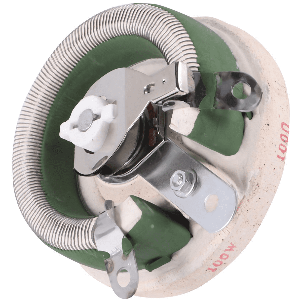 HADIIH Potentiomètre de en céramique 100 W 100 ohms rotatif résistance rhéostat