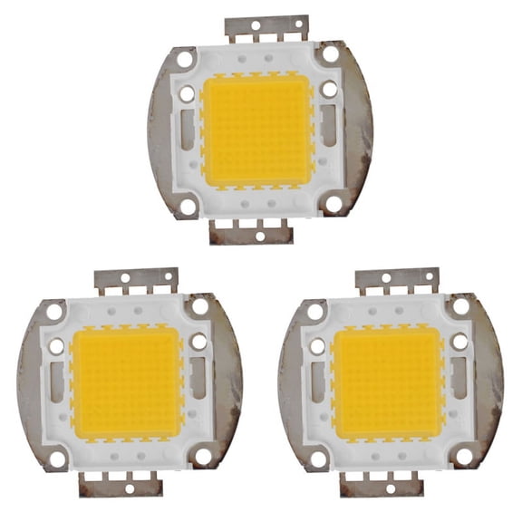 3X 100W LED Lamp High Power Chip DIY Lamp Light Lighting Warm White