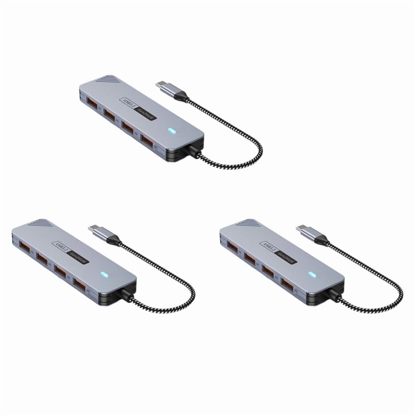 3X 10Gbps USB 3.2 GEN2 HUB USB C HUB High Speed USB Splitter USB Type-C 3.2 HUB,3 x USB C HUB,Random Color