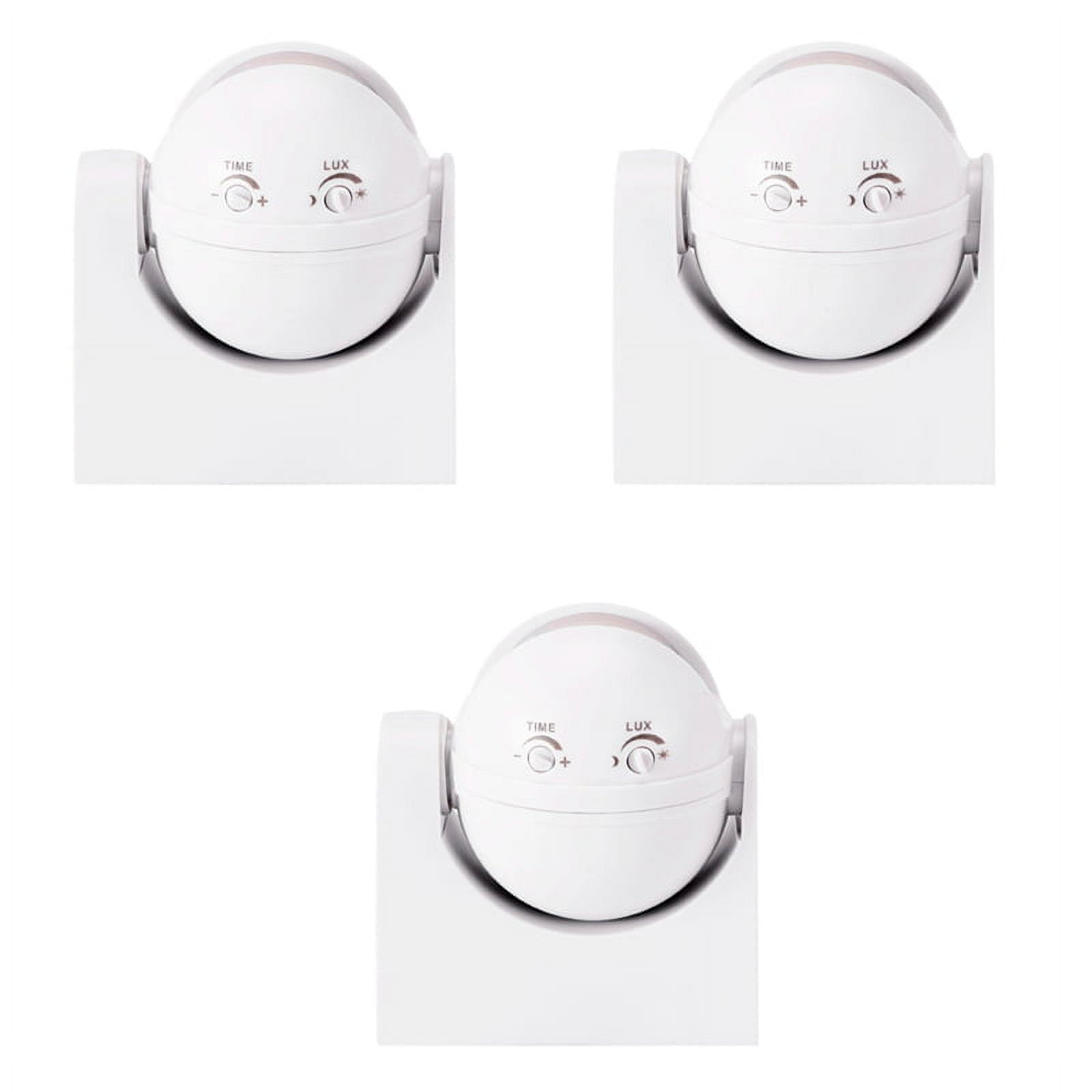 3X 110V-240V Outdoor Ip44 180 Degree 50/60Hz Security Pir Motion ...