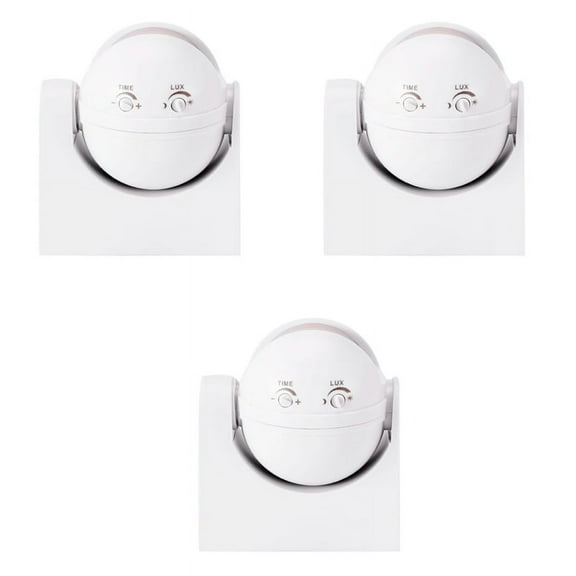3X 110V-240V Outdoor Ip44 180 Degree 50/60Hz Security Pir Motion Movement Detector Switch Infrared Motion Sensor Switch