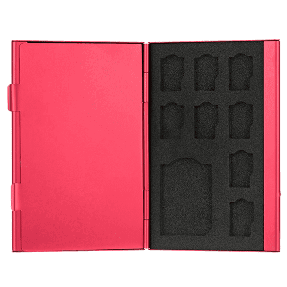 3X 12 in 1 Aluminum Box Bag Memory Card Case Holder Wallet for 4 X SD Micro-SD SDHC SDXC MMC 8 X TF SIM Card