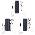 3X 12V 30W Portable Solar Panel Car Boat Power Solar Panel Battery