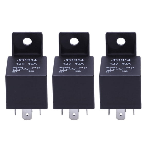 3X 12V Volt 40A AMP 5 Pin Changeover Relay Automotive Car Motorcycle Boat Bike