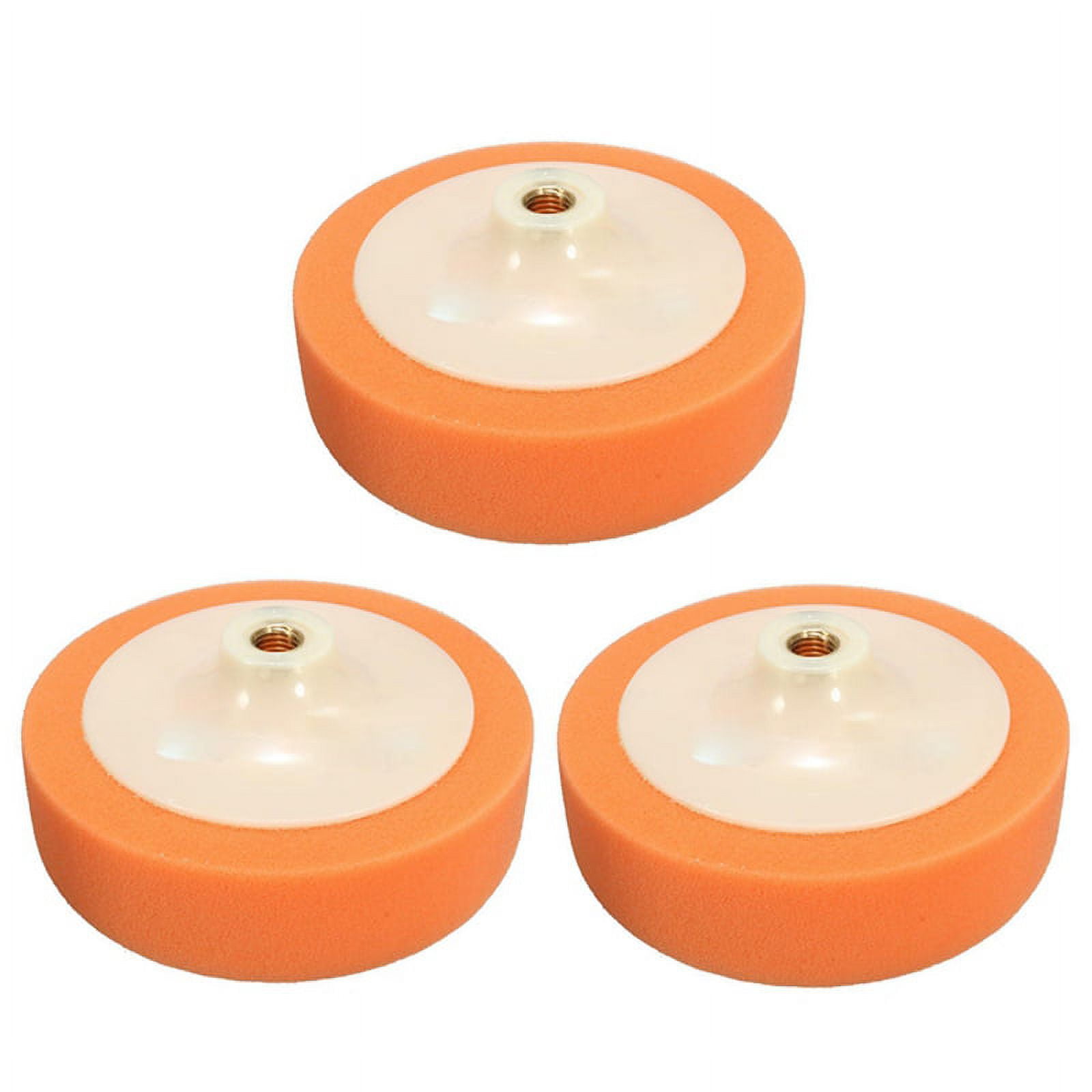 3X 150mm Car Polishing Head Buffing Mop Pad Sponge for M14 Thread ...