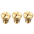 thumbnail image 1 of 3X 17111712788 Radiator Overflow Coolant Expansion Tank Bleeder Screw Gold for E36 E39 E46 Etc., 1 of 5