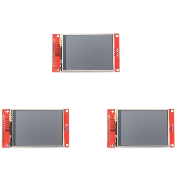 3X 2.8 Inch 240X320 SPI TFT LCD Display Module Serial Port 51 Drive ILI9341V LCD Serial Port Module STM32 Drive Display
