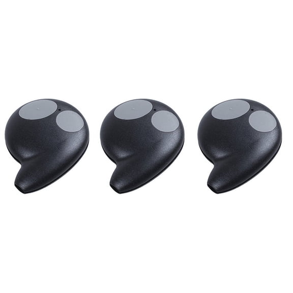 3X 2 Buttons Key Case Remote Control Key Case for Cobra Alarm Fob Without Battery Black