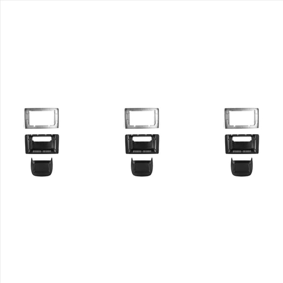 3X 2 Din Car Radio Fascia for Sentra 2001-2006 DVD Stereo Frame Plate Adapter Mounting Dash Installation Bezel