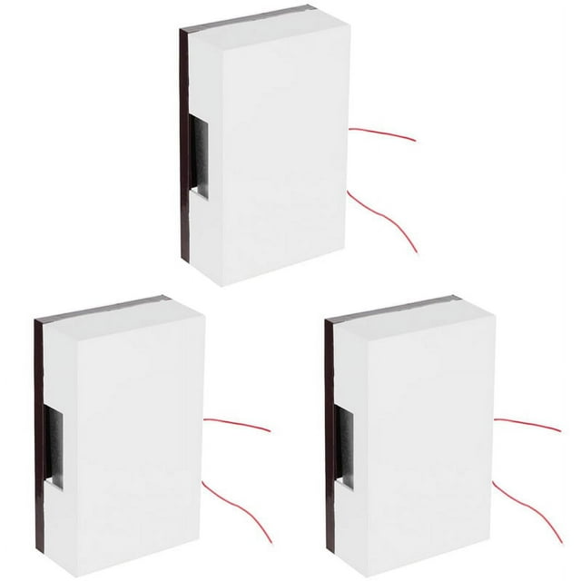 3X 220V Wired Doorbell Manual Ding Bell Chime for Home Hotel Control
