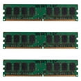 thumbnail image 1 of 3X 2GB DDR2 PC2-5300 667MHz 240Pin 1.8V Desktop DIMM Memory RAM for , for AMD(2GB/667),3 * Memory RAM,green, 1 of 8