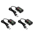 thumbnail image 1 of 3X 2S 7.4V 2-in-1 Charger with XH-3P Connector Plug for AX24 SCX24 UTB18 SCX24,7.4V 2S Lithium Batteries,3 x Charger,Black, 1 of 7
