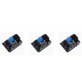 3X 3Pin 4Pin Fan Adapter PWM PC Case Cooling Fan Hub 8Way Splitter
